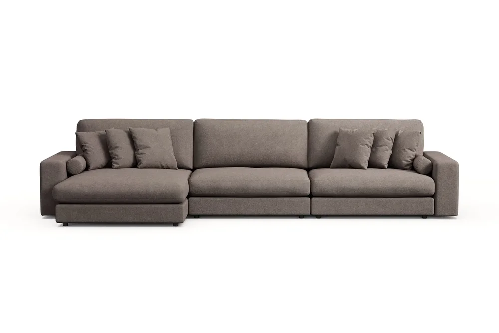 Adelsö by Gynning 6-seter Vendbar L-formet Dyp Divansofa i stoff v:9484326