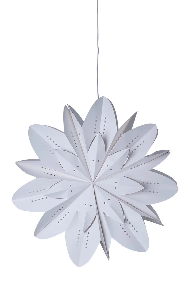 Adventsstjerne Uni – Hvit – Belysning | m v:4010629 Adventsstjerne Uni – Hvit – Belysning | m v:4010629