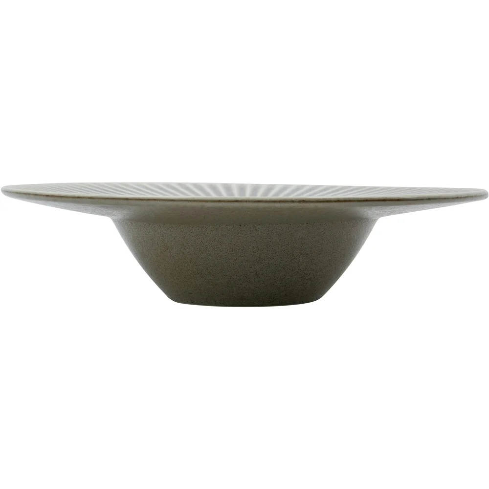 Pleat Pastatallerken 26 cm, Gråbrun v:4112797 Pleat Pastatallerken 26 cm, Gråbrun v:4112797