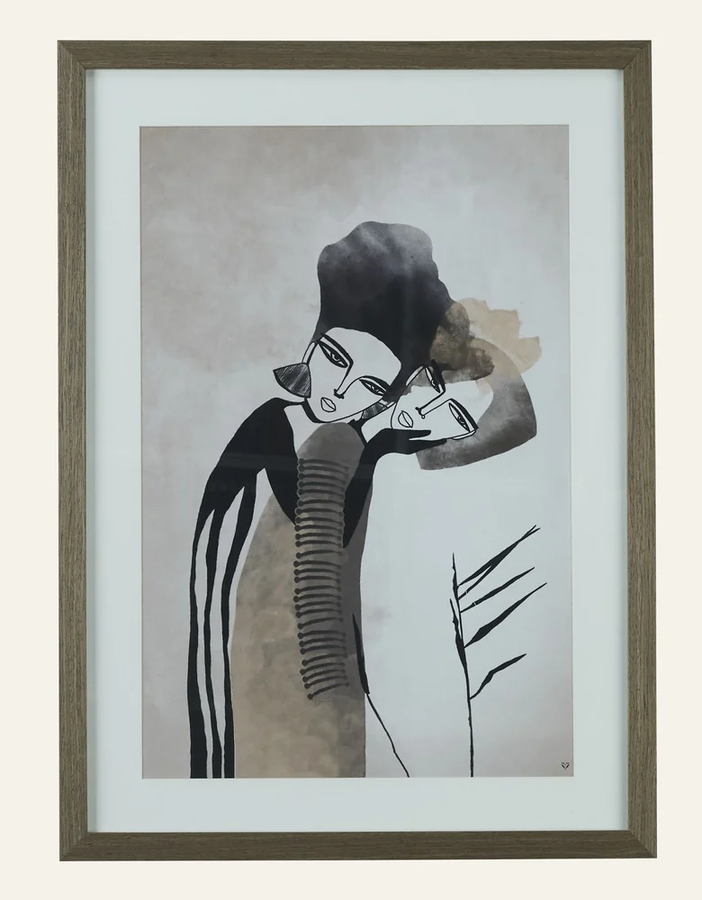 Bilde brun - 50x70 cm v:7911946