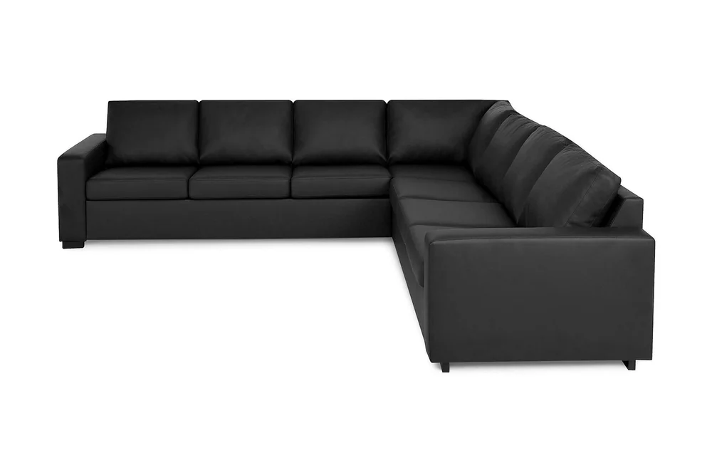 Crazy 6-seters Vendbar L-formet X-Large Hjørnesofa i Kunstlær v:3564727 Crazy 6-seters Vendbar L-formet X-Large Hjørnesofa i Kunstlær v:3564727