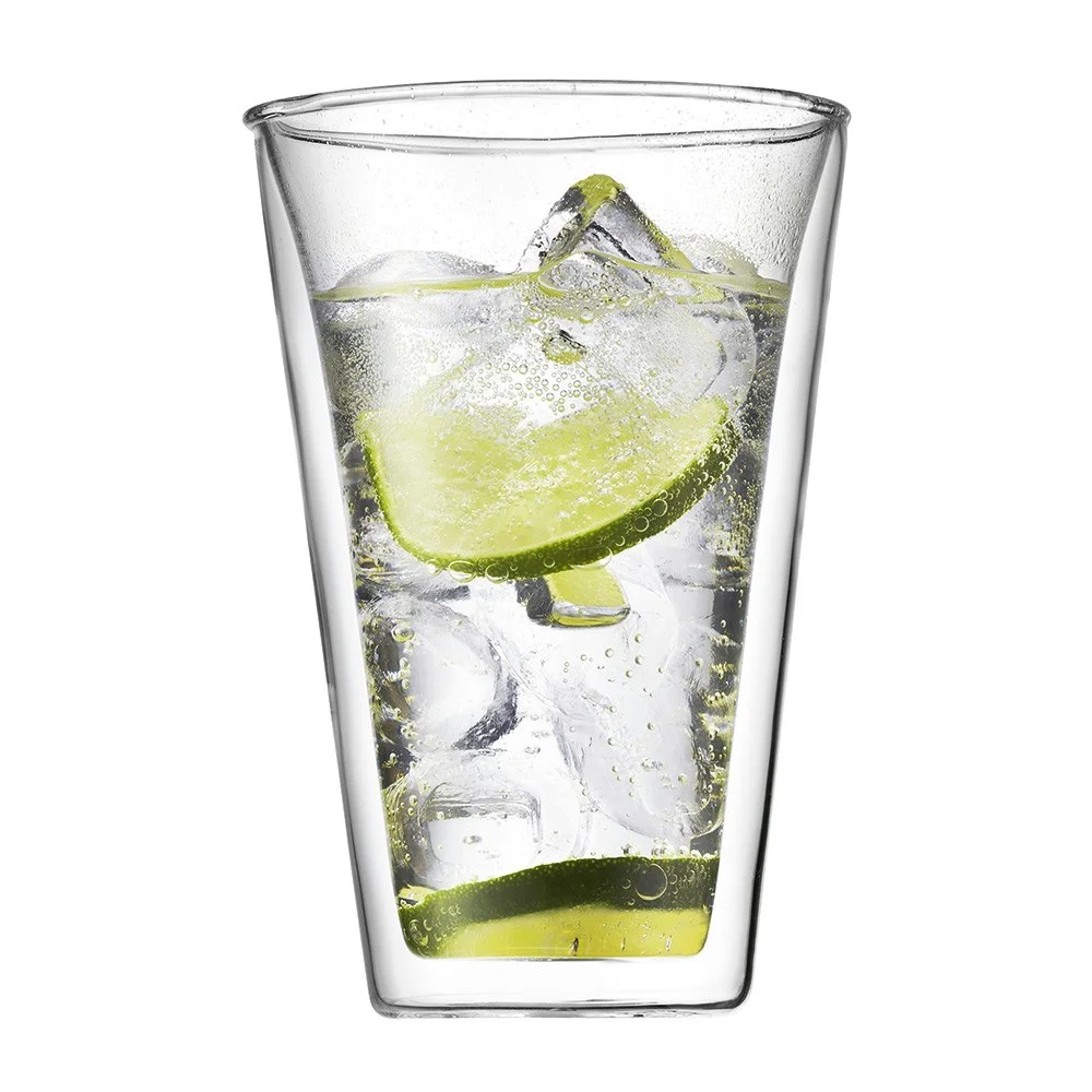 Bodum Canteen Dobbeltvegget Glass 40 cl, 2-pk v:9430574 Bodum Canteen Dobbeltvegget Glass 40 cl, 2-pk v:9430574