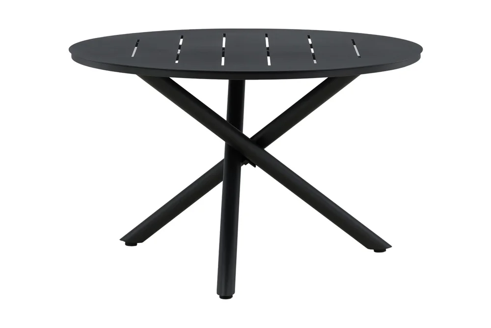 Alma Spisebord Rundt 120 cm Svart v:6921721 Alma Spisebord Rundt 120 cm Svart v:6921721