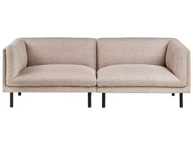 Sofa 3-seter VORGOD Lysebrun v:2140751 Sofa 3-seter VORGOD Lysebrun v:2140751