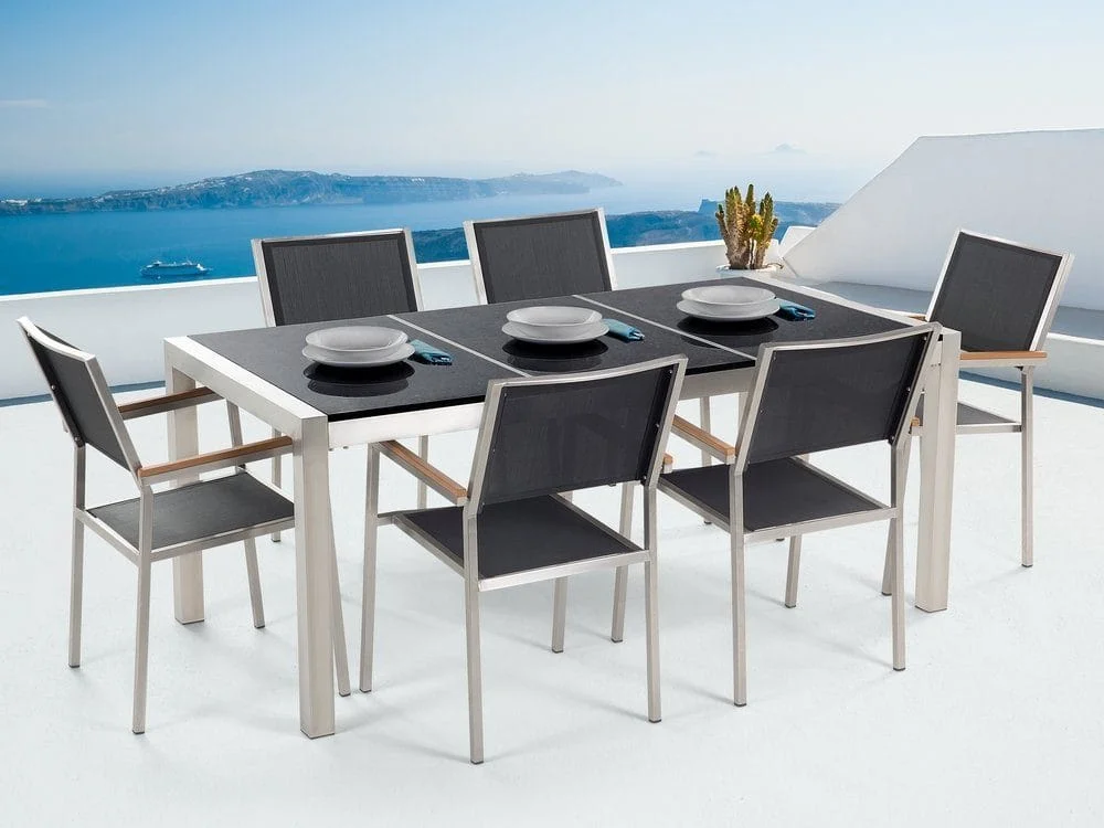 Grosseto Hagegruppe Med Bord + 6 Stoler v:4944531