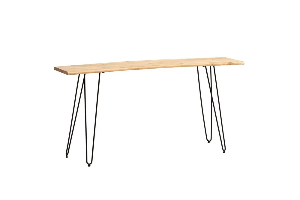 Skrivebord Wohnling Heltre 150 cm Trekantet kant med hårnålben Landlig stil v:9771157 Skrivebord Wohnling Heltre 150 cm Trekantet kant med hårnålben Landlig stil v:9771157