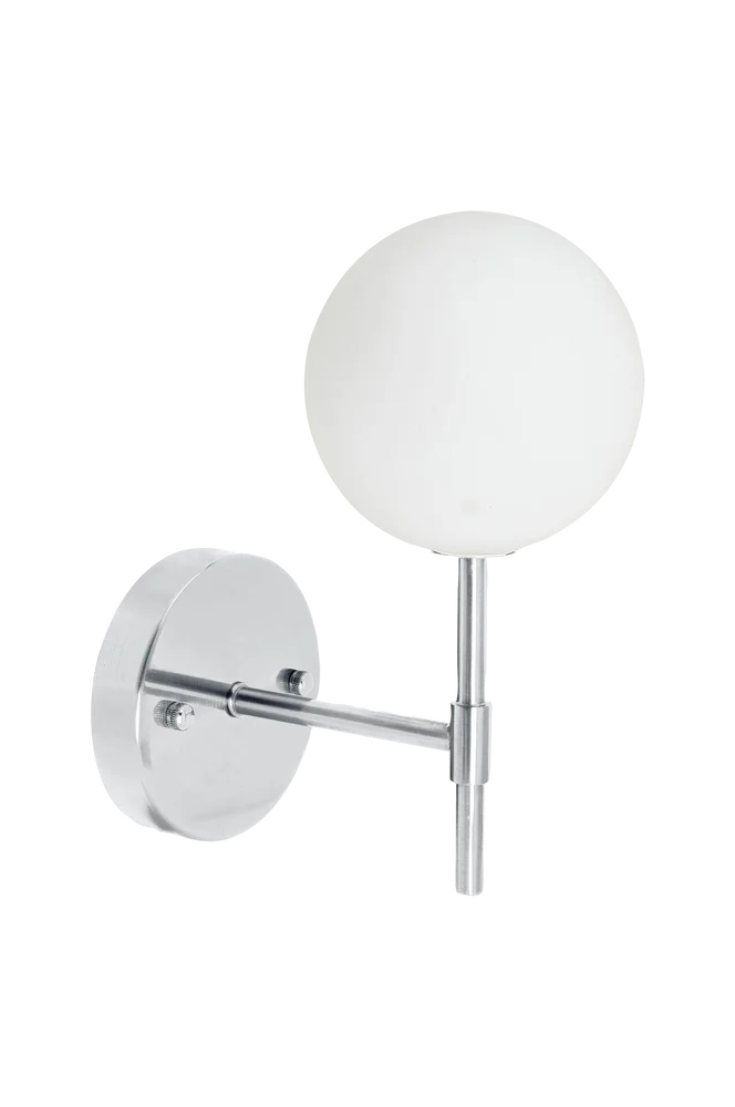 Vegglampe Sigma 25 cm - Krom - Belysning | m v:9636986