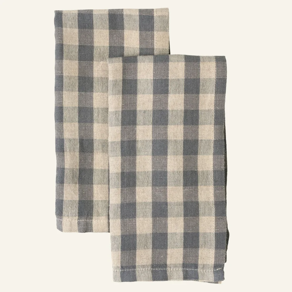 2pk tøyserviett gråblå – 45×45 cm v:320707 2pk tøyserviett gråblå – 45×45 cm v:320707