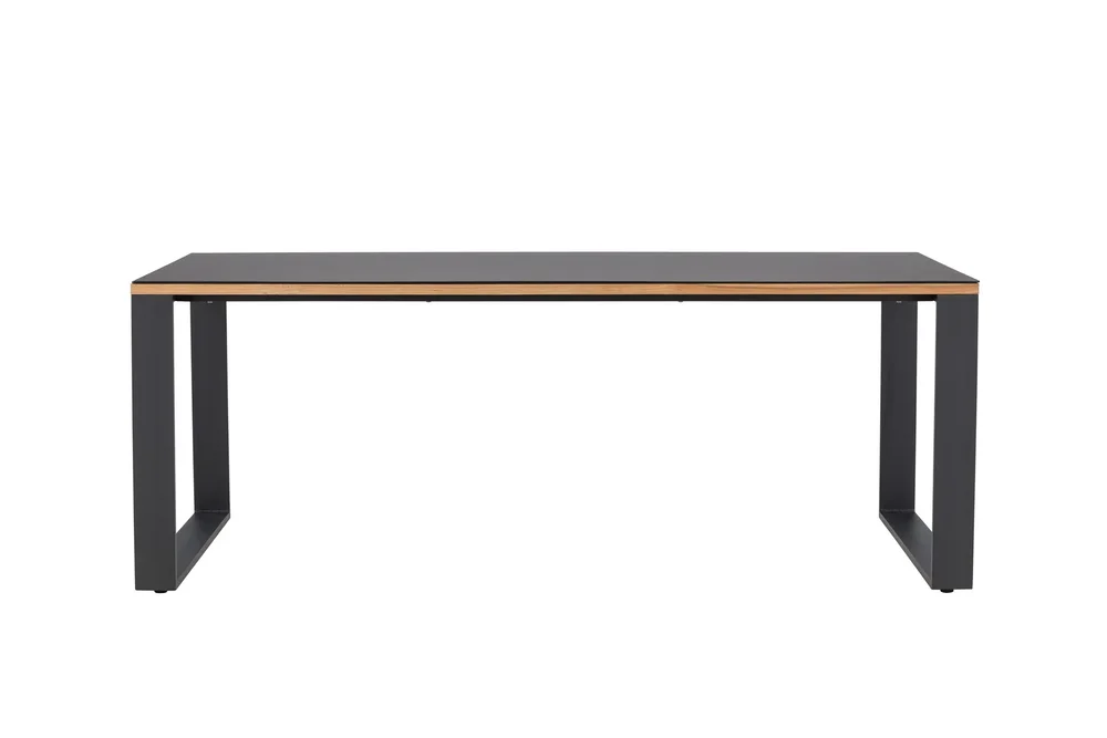 Aspvik Spisebord 100×200 cm Svart v:5230400 Aspvik Spisebord 100×200 cm Svart v:5230400