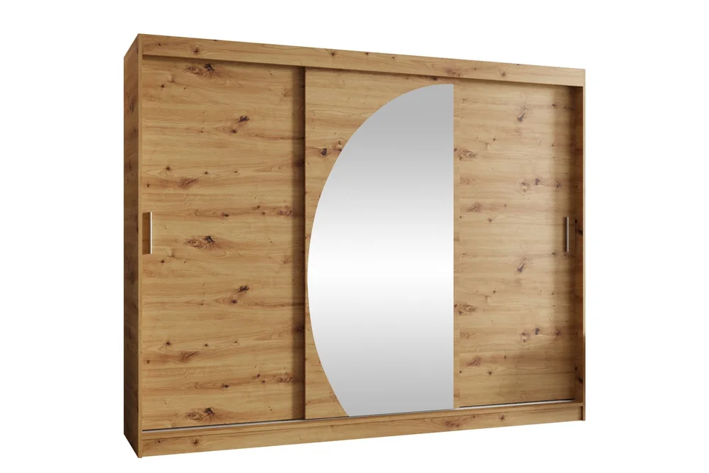 Amira Garderobeskap Med Speil 250×200 cm v:1335139 Amira Garderobeskap Med Speil 250×200 cm v:1335139