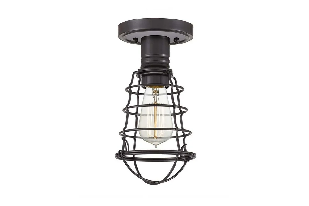 Halv takmontering Quoizel Mixon Palladian Bronse v:6556894