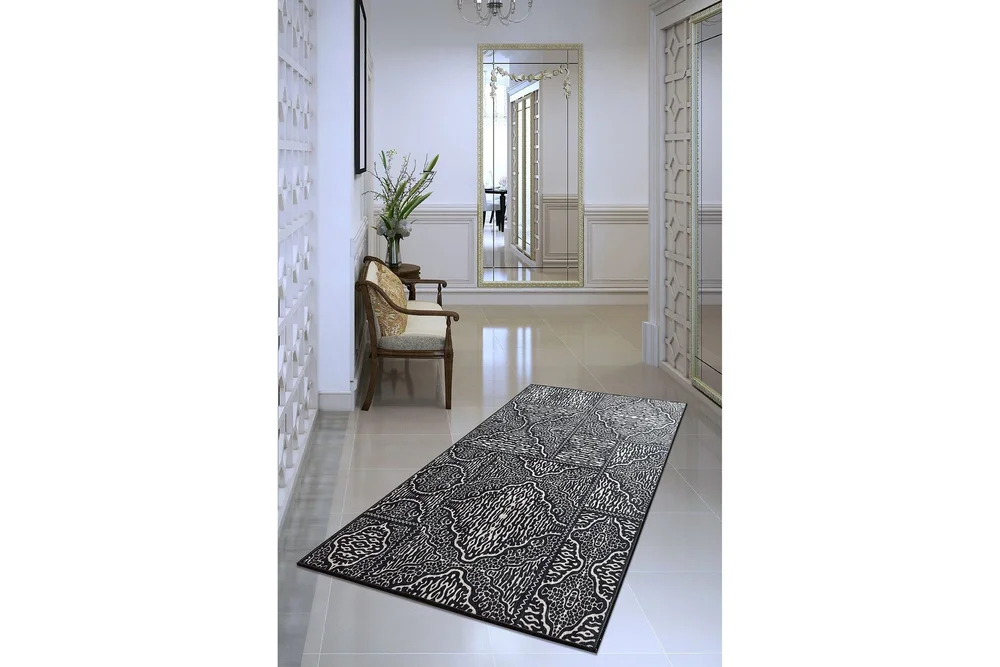 Hall Matte Anna – Svart (80 x 300) v:4603179 Hall Matte Anna – Svart (80 x 300) v:4603179