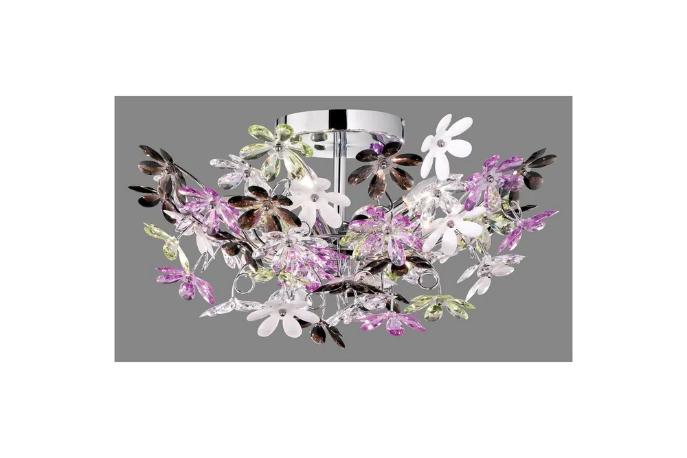 Taklampe TRIO Flower v:4050245