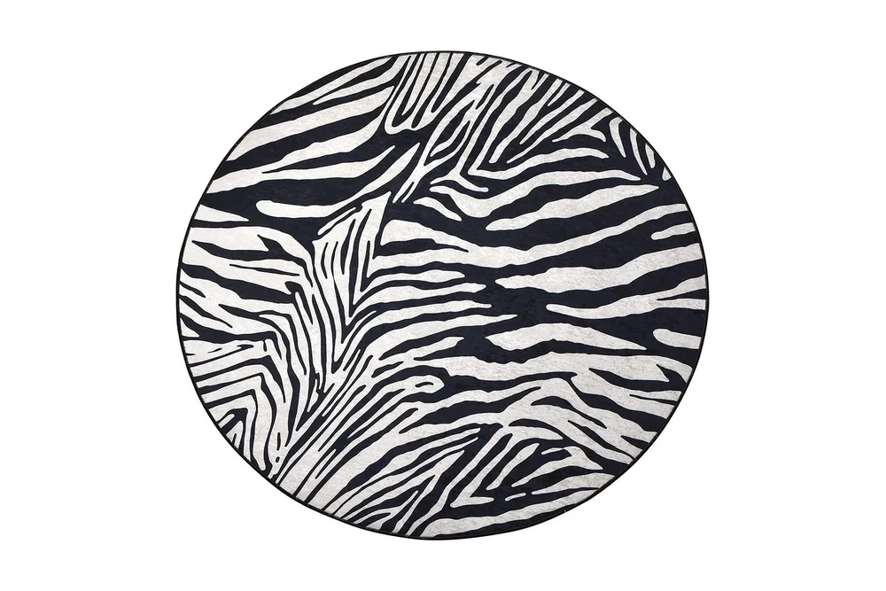 Rund Matte Zebra (140) v:5252602 Rund Matte Zebra (140) v:5252602