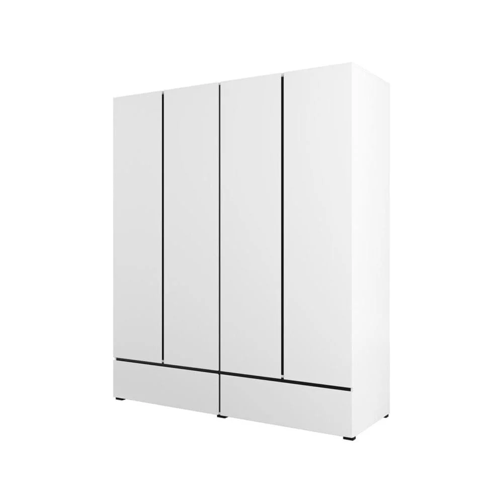 Garderobe Cross S 4 Dører med 2 Skuffer v:8228134