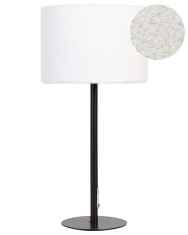 Bordlampe VINAZCO Bouclé Hvit v:5631865 Bordlampe VINAZCO Bouclé Hvit v:5631865