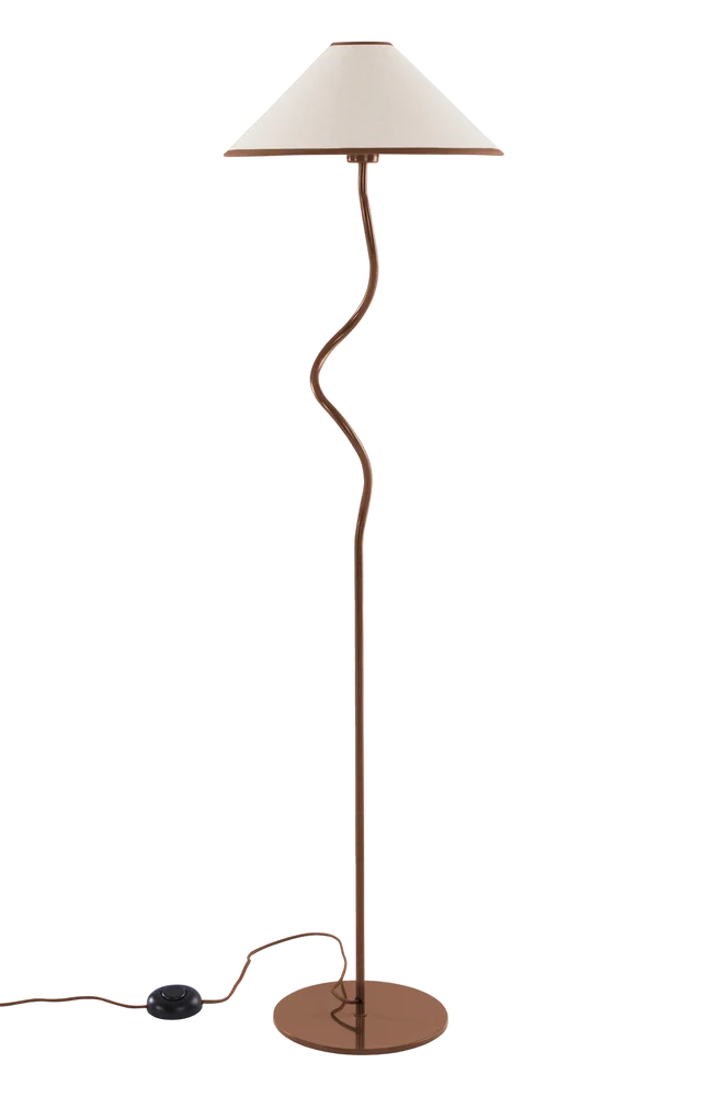 JULIET gulvlampe – Brun – Belysning | m v:8078720