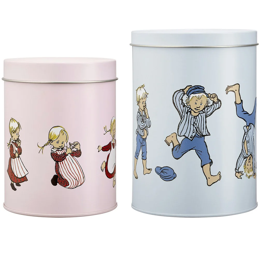 Emil / Ida Blikkbokssett 2-pk v:9870902 Emil / Ida Blikkbokssett 2-pk v:9870902
