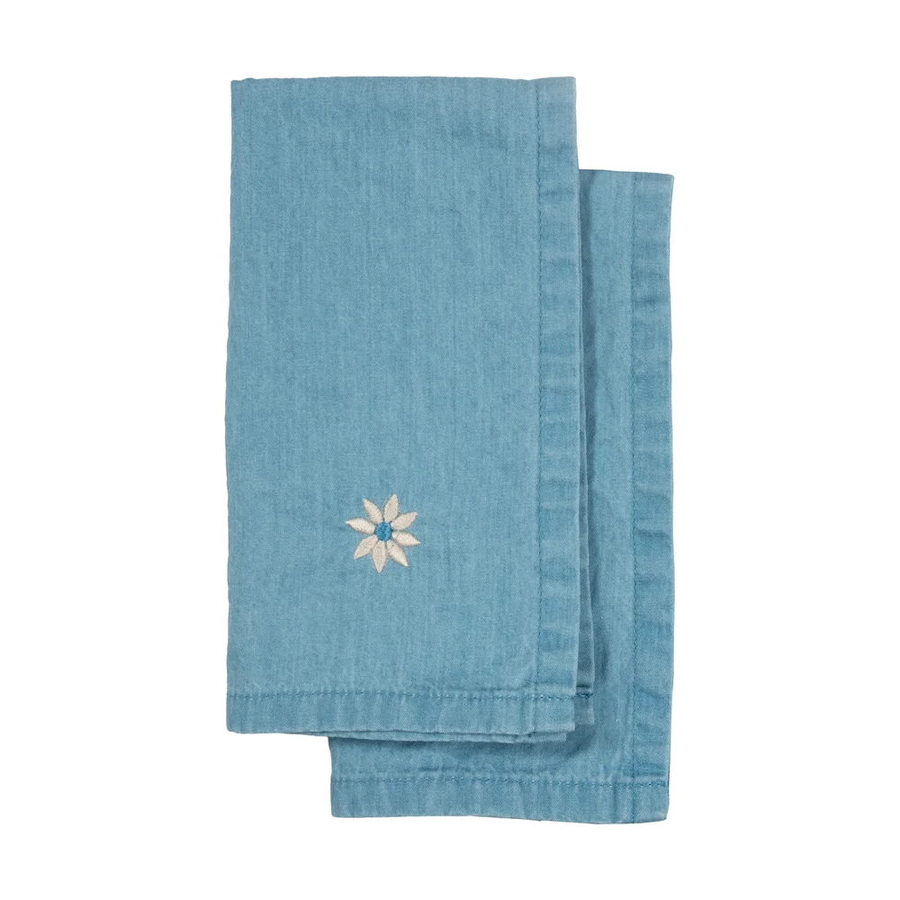 Eden denim kjøkkenhåndkle 50×70 cm 2-pk v:7787433