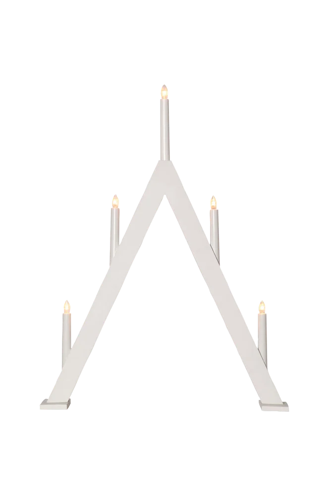 Lysestake Albo høyde 66 cm – Hvit – Belysning | m v:2162487 Lysestake Albo høyde 66 cm – Hvit – Belysning | m v:2162487