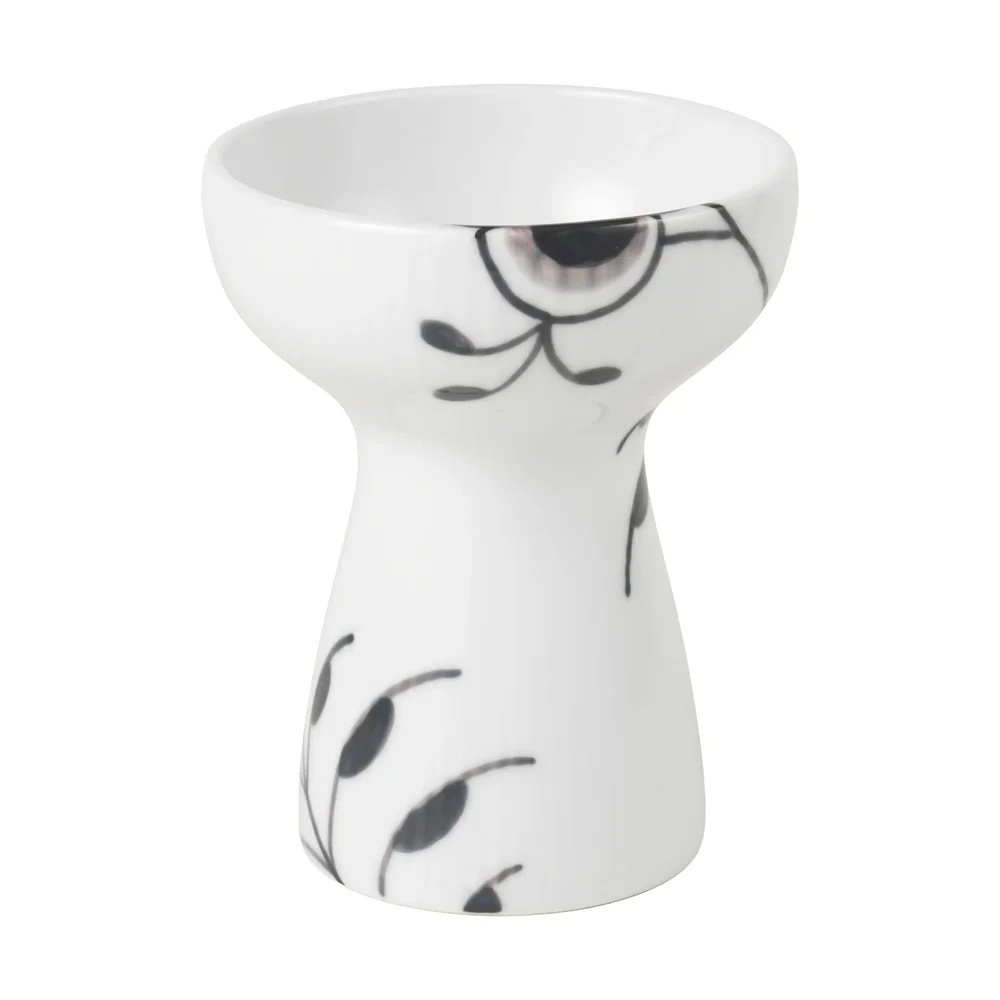 Black Fluted vase 11 cm v:9522848 Black Fluted vase 11 cm v:9522848