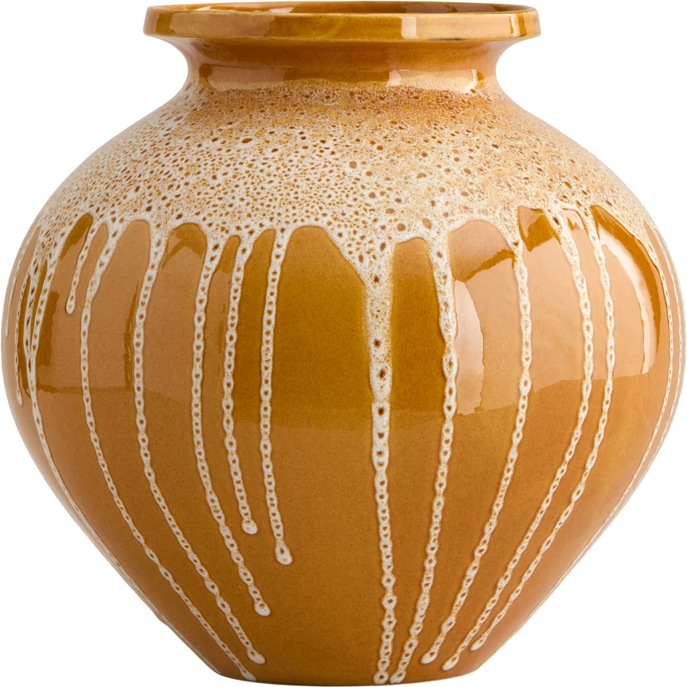 Kyoto Vase 28 cm, Cream / Honey v:6708868