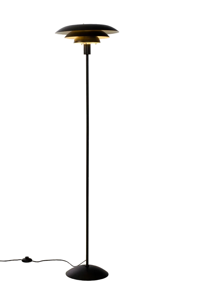 Gulvlampe EPSILON – Svart – Belysning | m v:6661399 Gulvlampe EPSILON – Svart – Belysning | m v:6661399