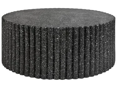 Sofabord POZZA II 106 cm 106 cm Terrazzo-effekt Svart v:1194365 Sofabord POZZA II 106 cm 106 cm Terrazzo-effekt Svart v:1194365