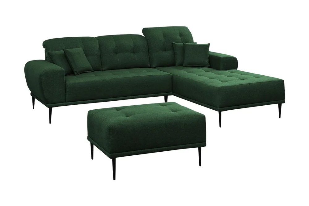 Rapale Sofagruppe Høyre med Fotskammel v:6473177