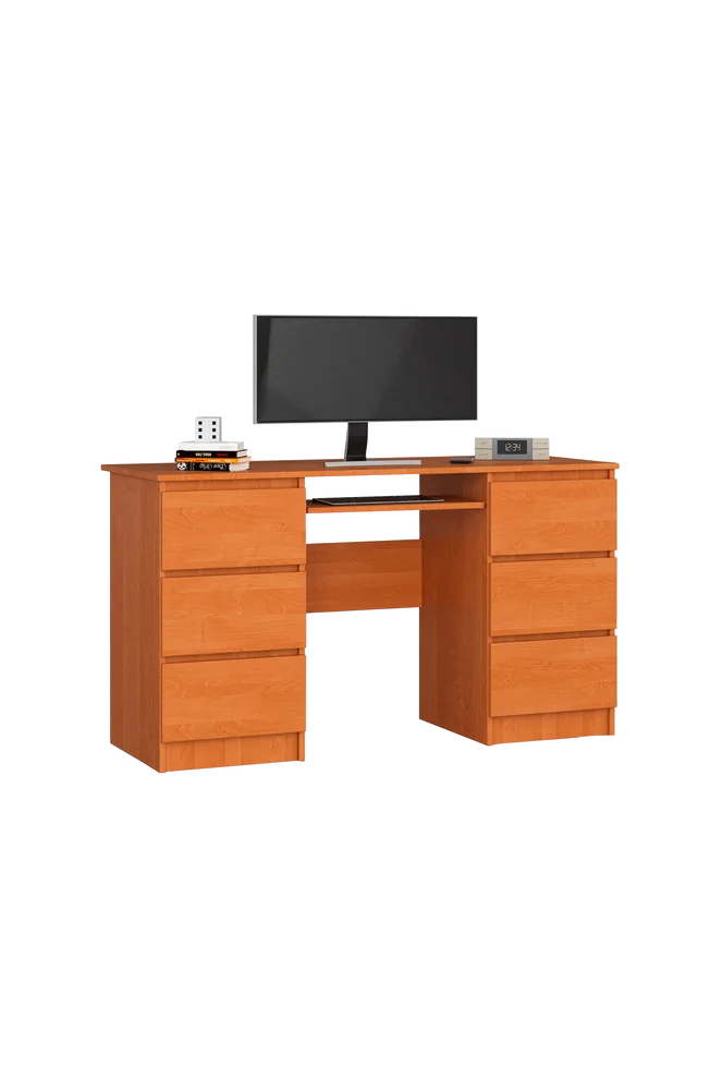 Akord A-11 datapult med 6 skuffer – Brun m v:9024804 Akord A-11 datapult med 6 skuffer – Brun m v:9024804