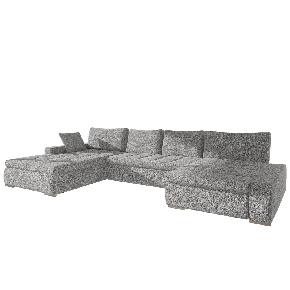 Cillo 5-seters U-formet sovesofa med dobbeltdivan v:7858382