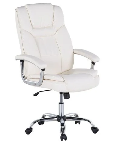 Arbeidsstol ADVANCE Kunstskinn Lys beige v:355563 Arbeidsstol ADVANCE Kunstskinn Lys beige v:355563