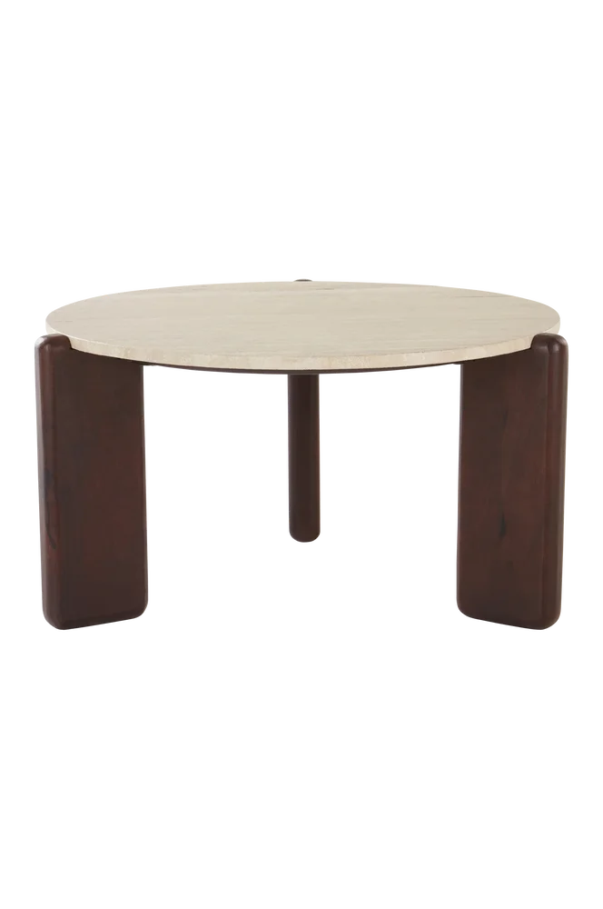 TILOU sofabord diameter 76 cm - Beige m v:4586701