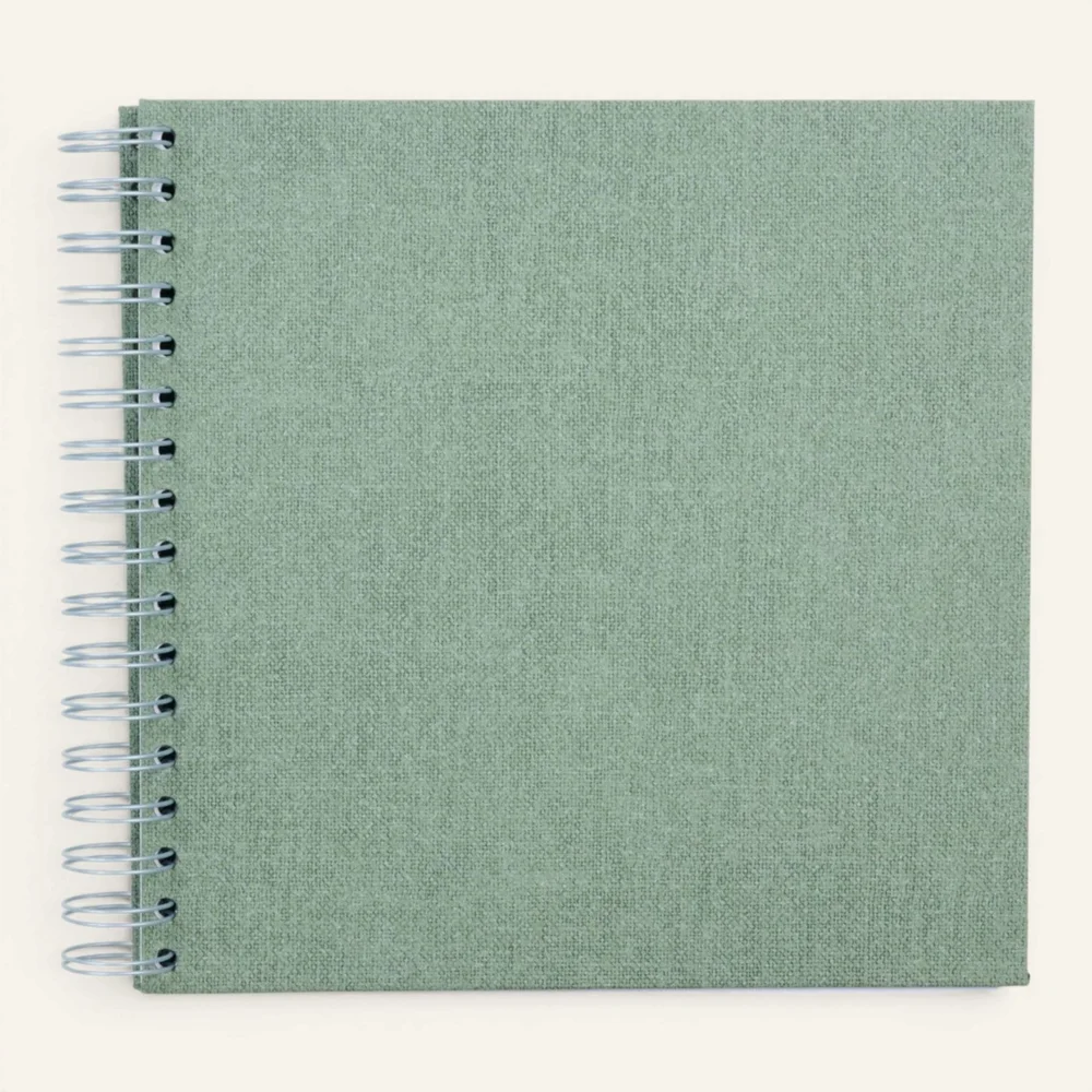 Fotoalbum 25 ark lys grønn – 22×24 cm v:5704976