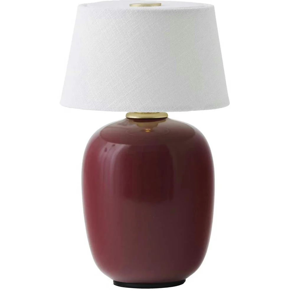 Torso Lampe Bærbar Ø11,7 cm, Ruby Red v:6126662