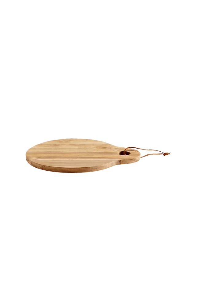 Skjærefjøl Round Base - Natur - Kjøkken & husholdning | m v:7298345