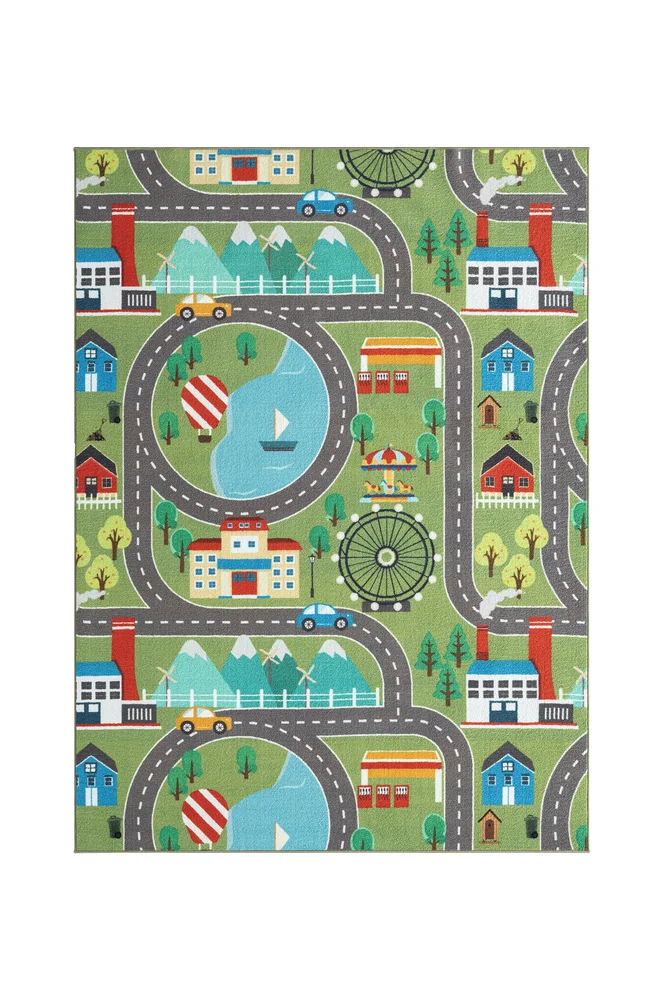 Barneteppe Play – Grønn – Barnerom | m v:9950827 Barneteppe Play – Grønn – Barnerom | m v:9950827