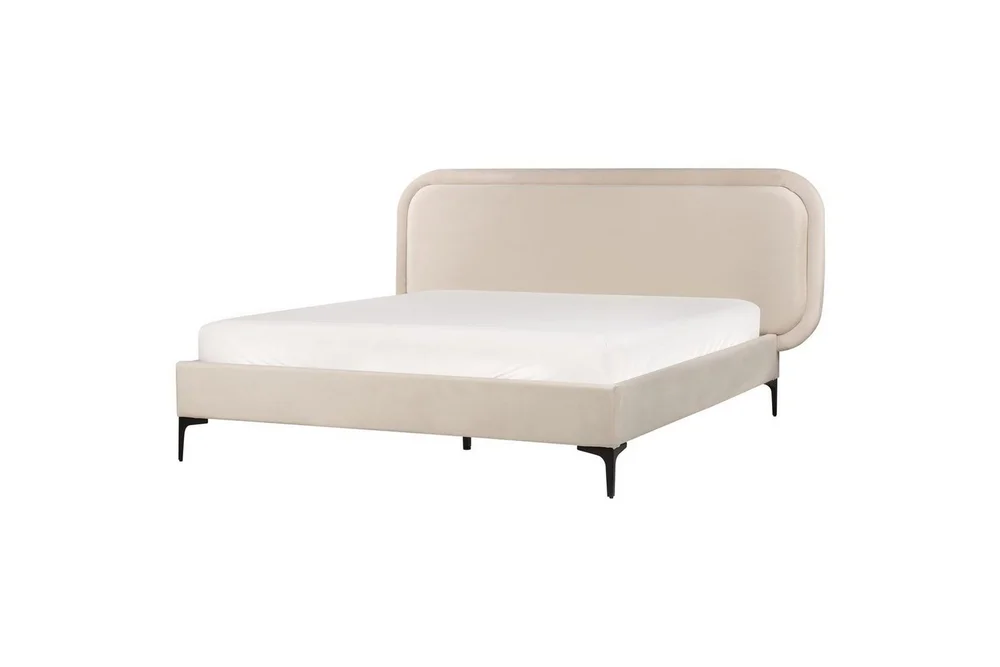 Dobbeltseng Suzette med lamellram Lysbeige, 140×200 cm v:7439503 Dobbeltseng Suzette med lamellram Lysbeige, 140×200 cm v:7439503