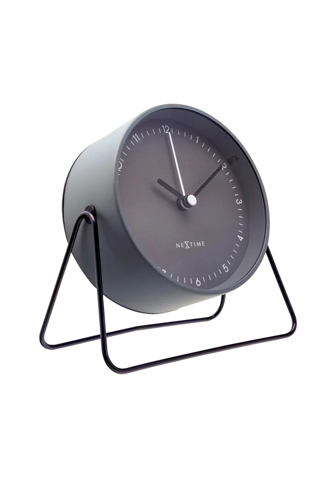 Bordklokke Berlin 14 cm - Grå - Dekor | m v:2632837