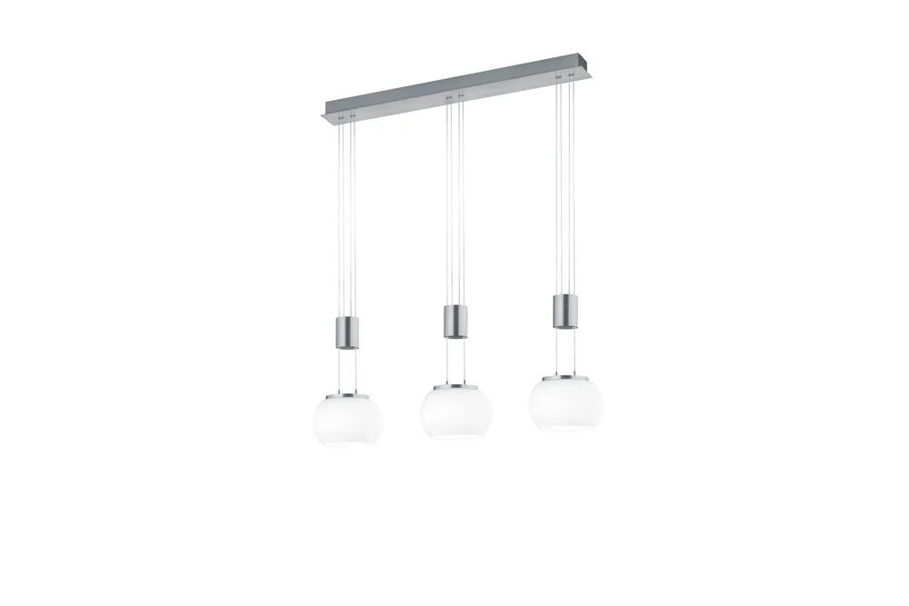 Madison LED-Pendellampe 3-os Børstet Stål v:9016206 Madison LED-Pendellampe 3-os Børstet Stål v:9016206