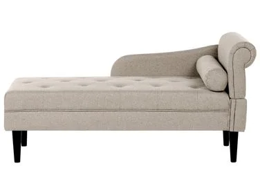 Høyrevendt sjeselong YVOIRE Beige v:3628897 Høyrevendt sjeselong YVOIRE Beige v:3628897